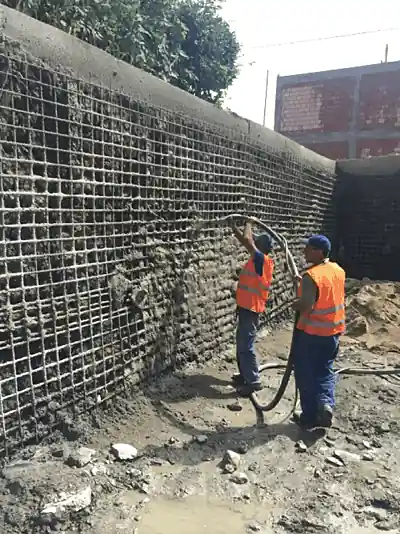 armado con concreto