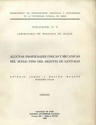 ejercicios resueltos libros 6 Algunas propiedades físicas y mecánicas del suelo fino del oriente de Santiago