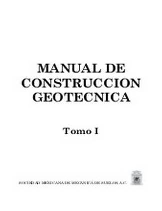 manual de construccion geotecnica