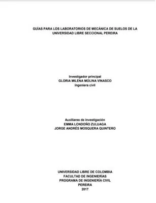 Guias para los laboratorio de mecánica de suelos