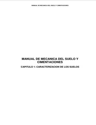 Manual de Mecánica del Suelo y Cimentaciones