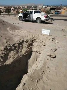 Prospección de calicatas 2