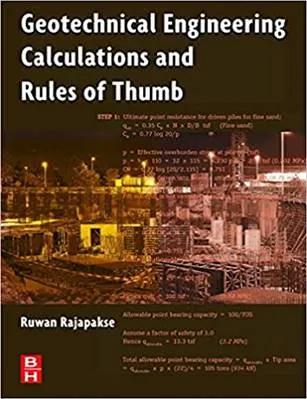 geotechical engineering calculations an rules of thumb